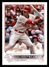 2022 Topps #58 Lars Nootbaar St. Louis Cardinals