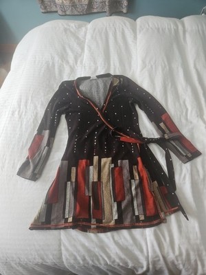 Funky People XL Women's Wrap Longsleeve Sweater Top
