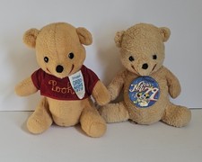Winnie The Pooh 12" Rare Vintage Plush Dolls "Grad Night" 1979 Walt Disney Prod.