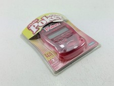 2004 Radica Pocket Poker Electronic Handheld Game Red -NEW NOS