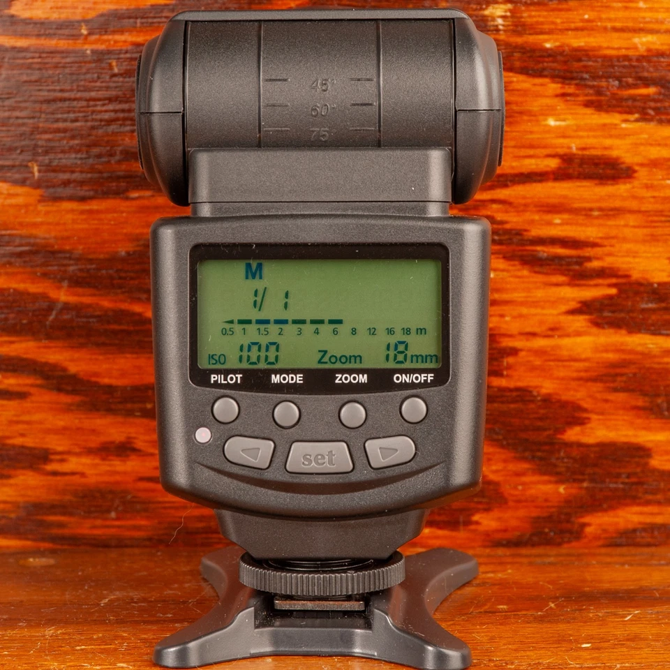 Altura AP-FLS-N1001 Nikon Speedlight Hot Shoe Camera Flash Tested Working - Image 3 of 4