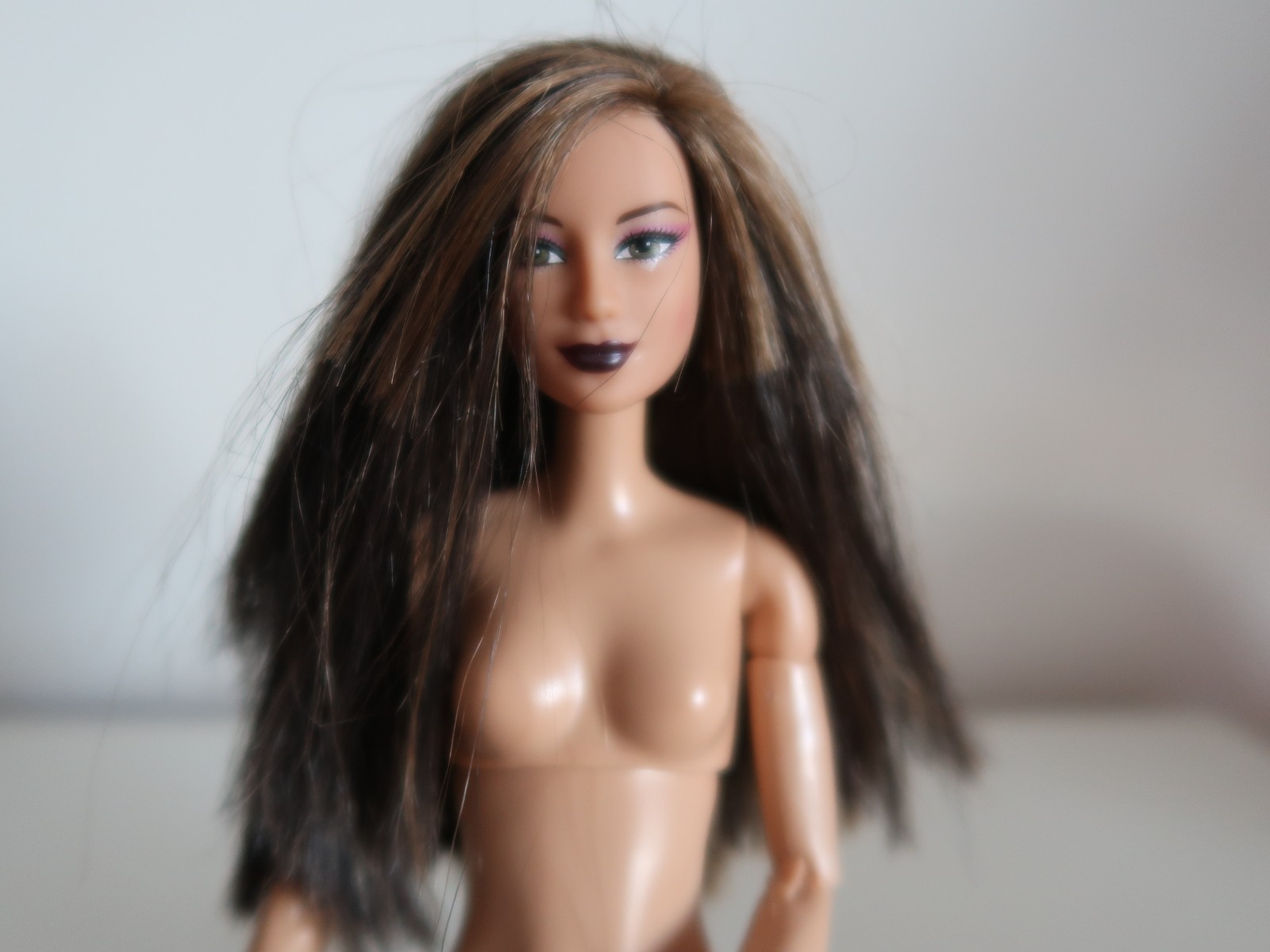 Barbie Fashion Fever OOAK Lea Doll BN Made to Move Body Jeans Top Puma Suede thumbnail 3