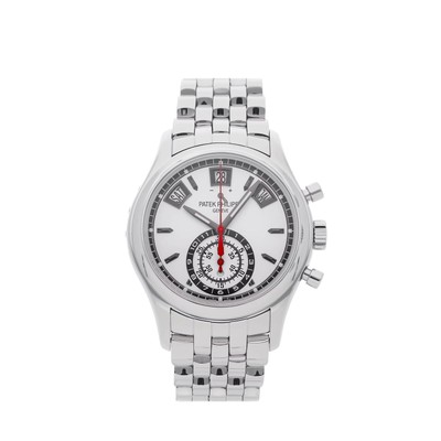 Patek Philippe 5960/1A-001 Annual Calendar Chronograph Stainless Steel White