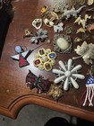 Mixed Lot Women's Fashion Metal Brooches & Pins, Multicolor Assorted — photo 5
