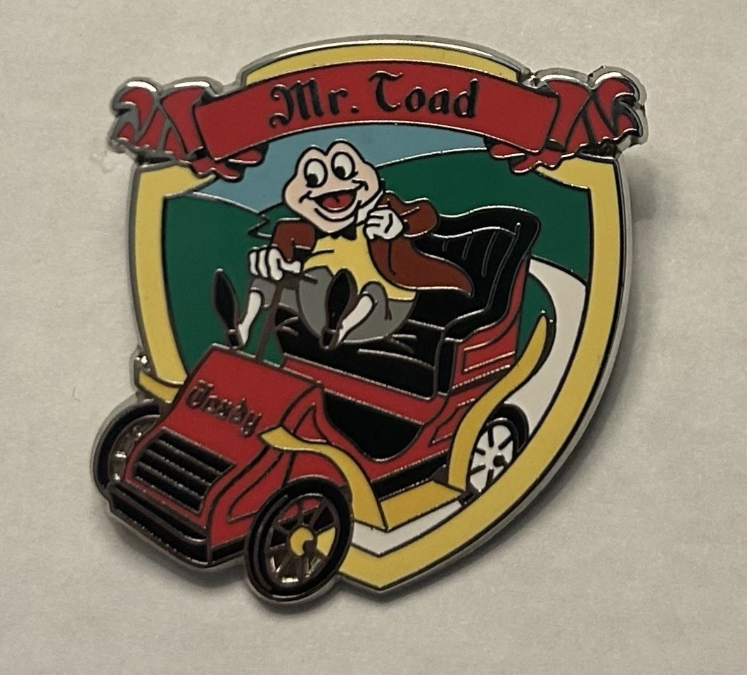 Disney - Mr Toad Wild Ride - Red Car - 2009 Pin