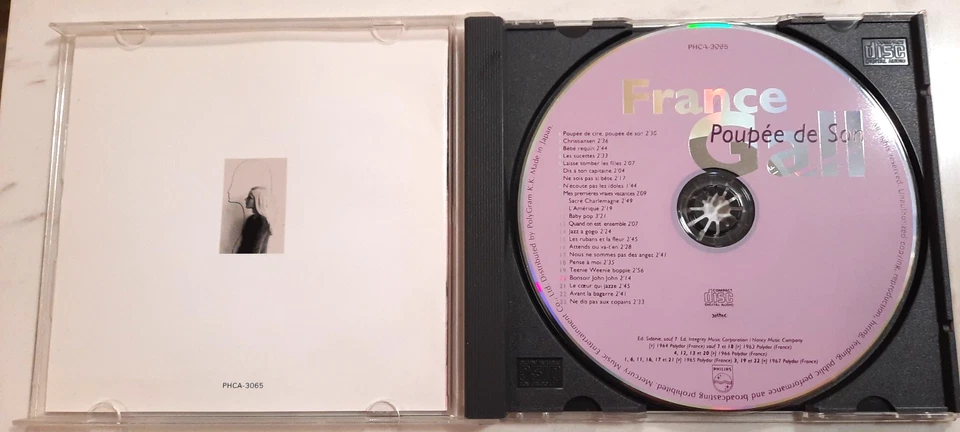 FRANCE GALL - Poupee de Son (CD, Polygram KK Japan) HH218 Foto 4 de 4