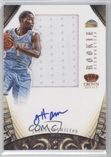 2012-13 Panini Preferred Rookie Silhouettes 62/99 Jordan Hamilton #342 Auto 0a1