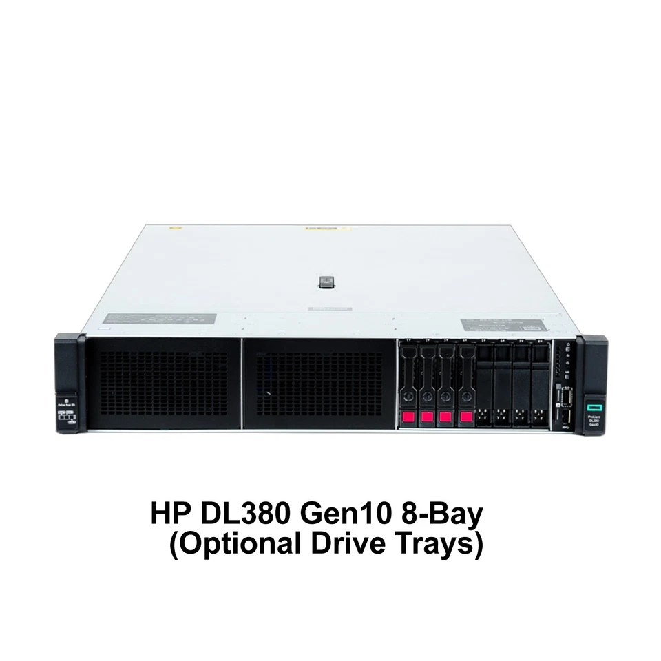 HP ProLiant DL380 G10 Server 2x Gold 6138 = 40 Cores P408i 512GB 4x NEW 2TB SSD - Image 3 of 4