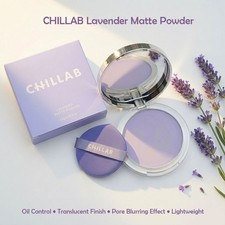 CHILLAB Lavender Matte Powder Oil Control Translucent Setting Powder 10g