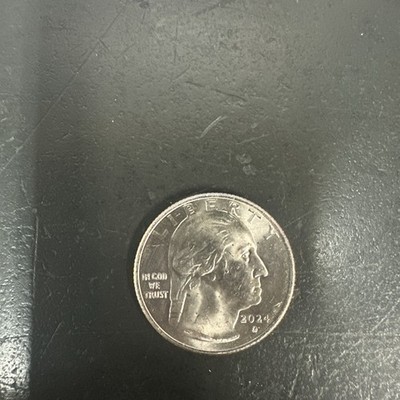 2024-D Hope USA Quarter Error with 'In Cod We Trust' Reverend Dr. Pauli Murray