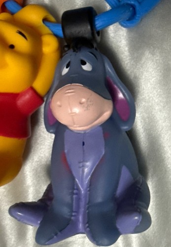 Vintage 1990's Fisher Price Disney Winnie the Pooh Tigger Eeyore Teething Ring - Picture 2 of 12