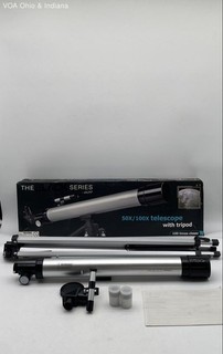 Shift The Black Series Telescope 50X 100X Magnification Aluminum Tripod Set