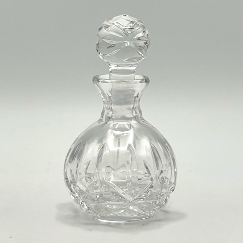 Vintage Cut Clear Crystal Glass Perfume Bottle Stopper 4.5”