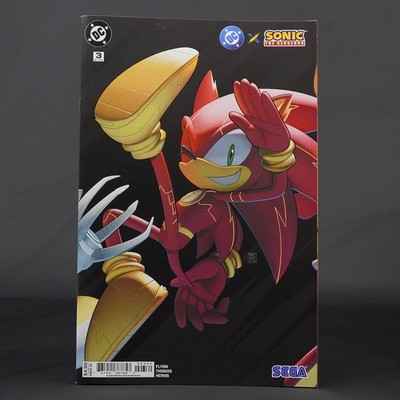 DC X SONIC THE HEDGEHOG #3 2nd ptg DC Comics 2026 0126DC8313 (CA) Deegeemin