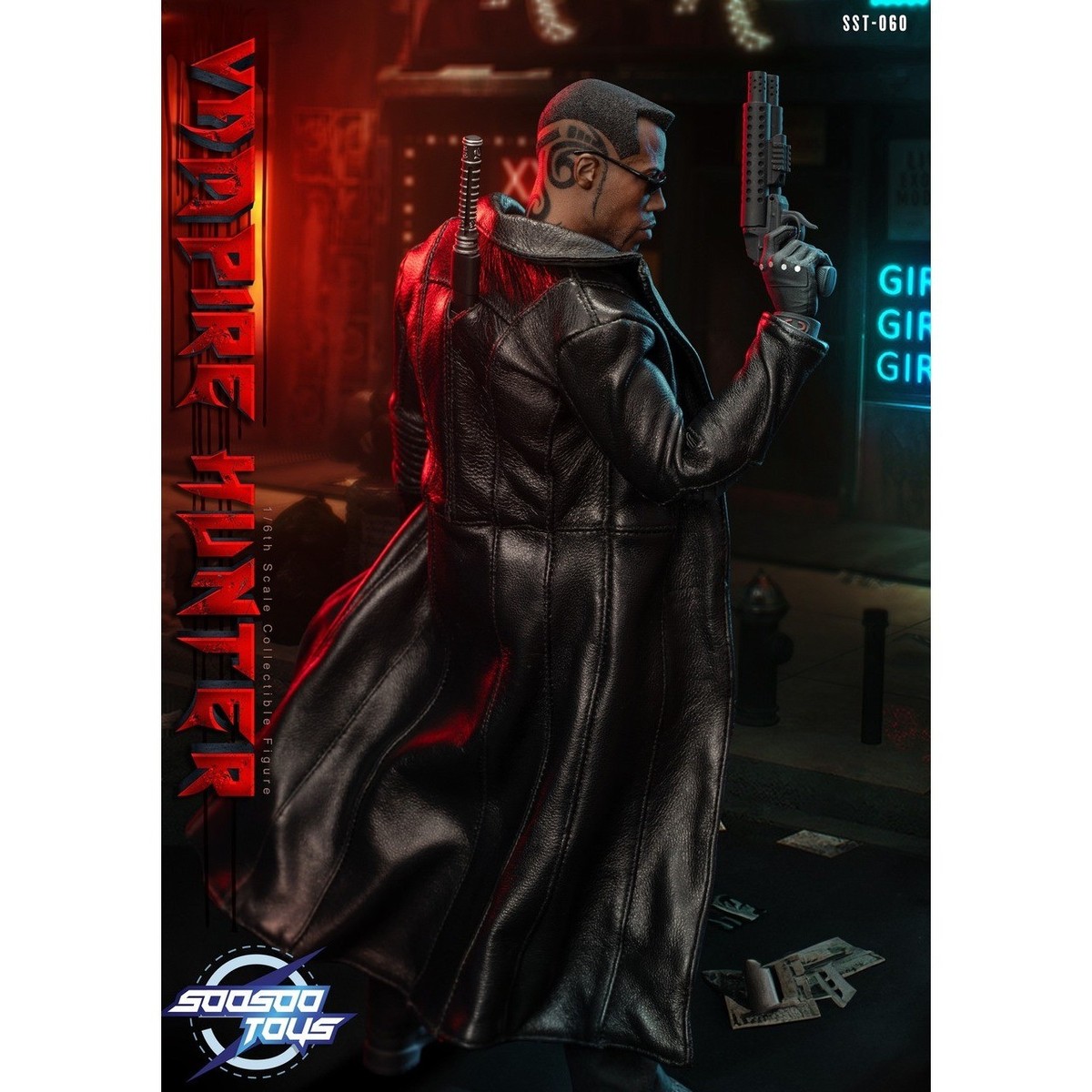 Soosoo Toys SST060 Blade Vampire Hunter 1/6 Scale Figure NEW