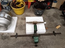 Antique Roofing Slate Holer,Cast Iron And Steel Machine. In Perfect Condition,. 