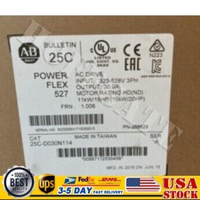 New In Box Allen-Bradley 25C-D030N114 PowerFlex Drive Free Shipping US Free Tax