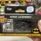 Funko Bitty Pop Exclusive  Armored Batman with Batmobile  DC Comics
