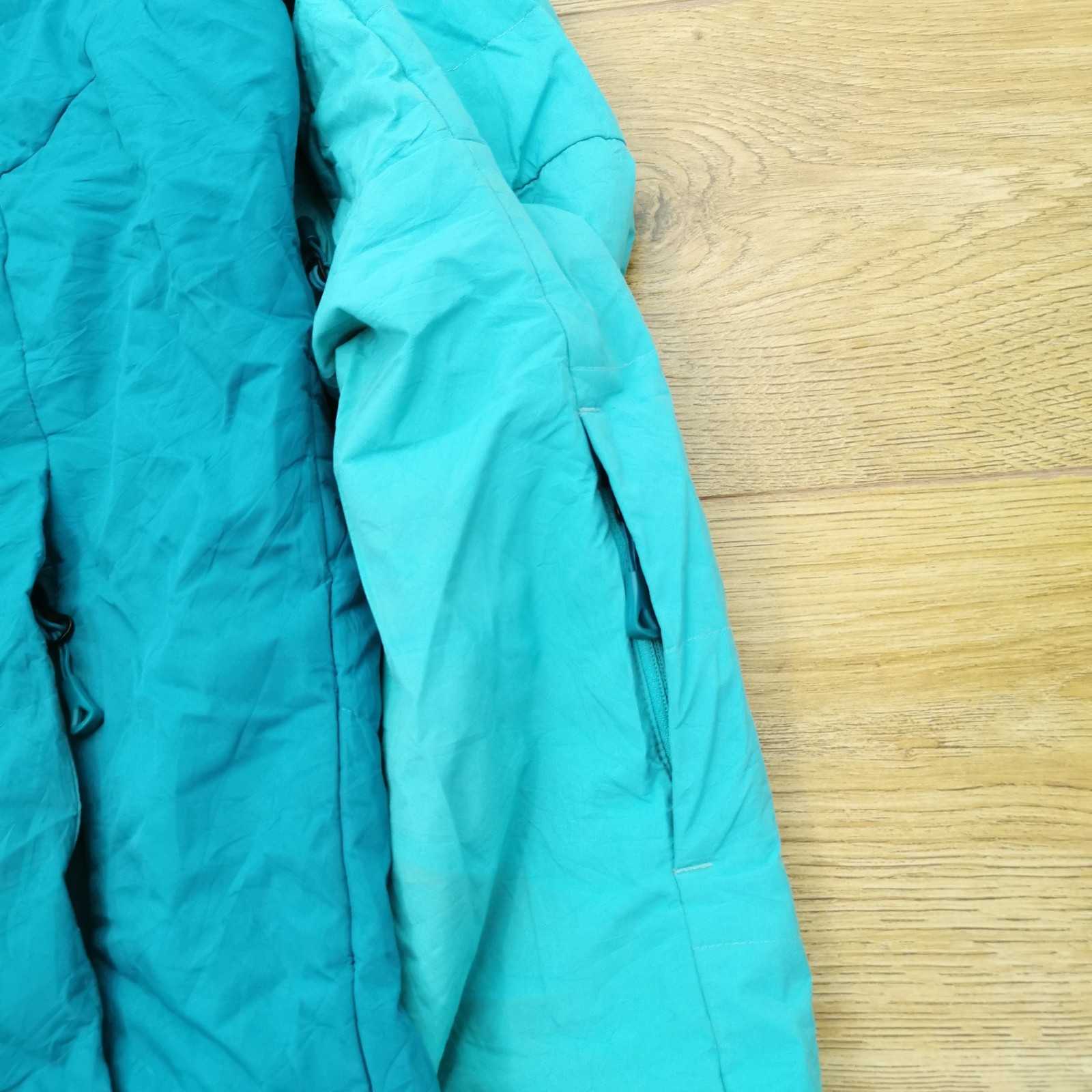 The North Face Pro Project Jacket Womens XL Blue Teal 550 CoreFire Down Goose image 2