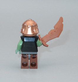 Lego Troll Warrior skeleton armor sword Fantasy Era Castle minifigure 7041