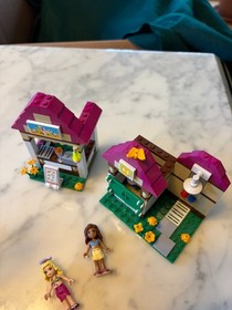 Lego Friends, 41005, High School, added 3184 and 41008, swimming pool
