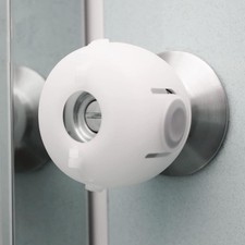 Door Knob Safety Cover for Kids, 4 Pack Babyproof Locks, Child and Toddler Sa...