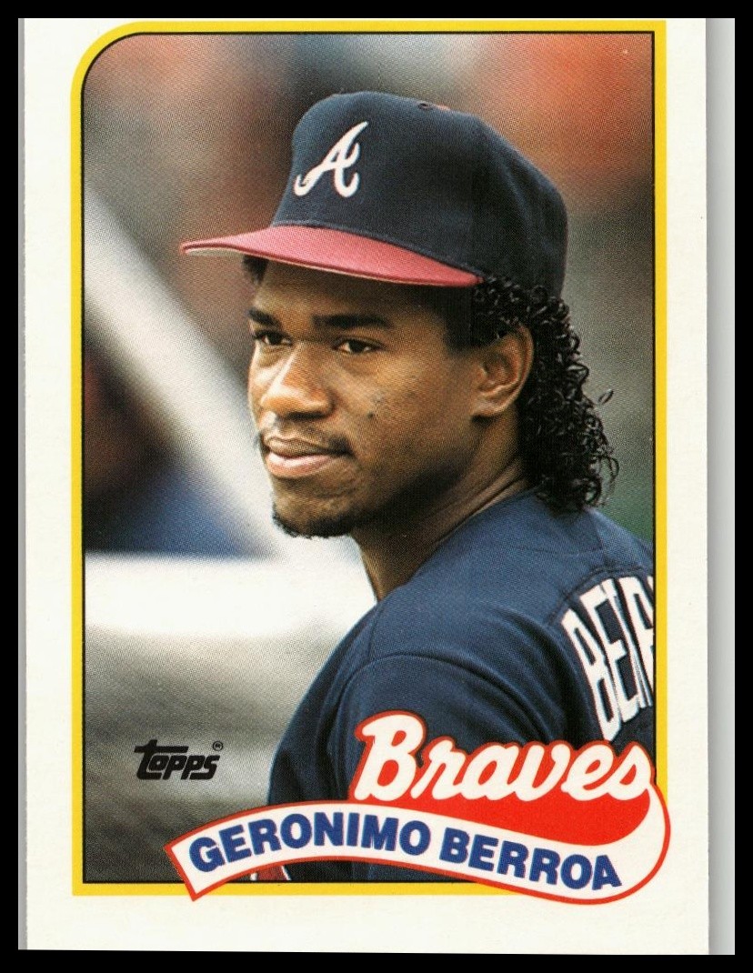1989 Topps Traded #10T Geronimo Berroa Limited Edition (Tiffany)