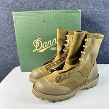 Danner USMC RAT Temperate Boots Mens Size 10 W Coyote Brown Gore-Tex USA 15660X