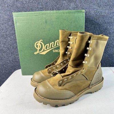 Danner USMC RAT Temperate Boots Mens Size 10 W Coyote Brown Gore-Tex USA 15660X