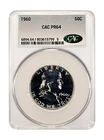 1960 Franklin Half Dollar — CACG PR64 — Brilliant, High-Contrast Proof