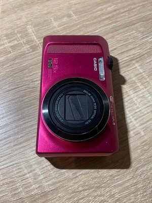 Excellent ] CASIO EXILIM EX-ZR200 16.1MP Red Compact Digital
