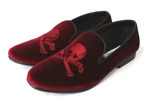 steve madden red loafers
