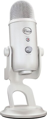 Logitech Blue Microphones Yeti Premium Aurora Collection USB Microphone White