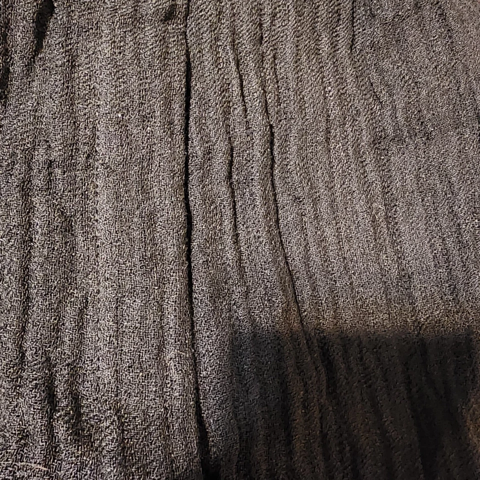 FALDA PAREO PLISADA LISA MARIE FERNANDEZ en GASA NEGRA NUEVA CON ETIQUETAS Talla 1 Foto 4 de 4