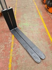 1 x PAIR FORKLIFT FORKS/TYNES 125MM X 45MM X 1200MM 3A 3000KG PER PAIR @ 500MM