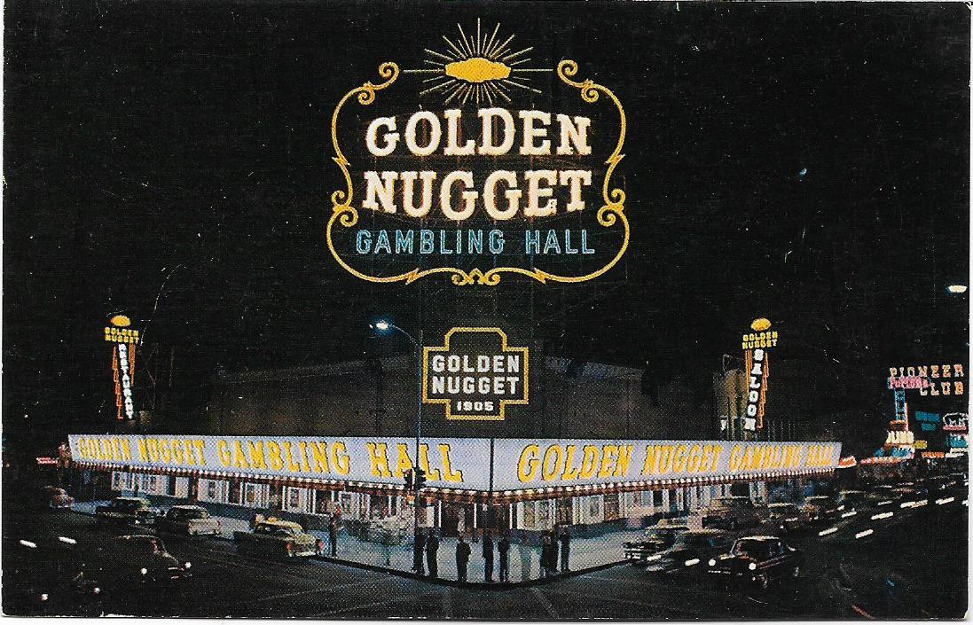 VINTAGE GOLDEN NUGGET GAMBLING HALL~LAS VEGAS,NV | eBay