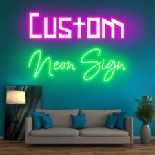 Personalized Neon Sign Custom LED Neon Name Sign Custom Acrylic Logo Wall Light