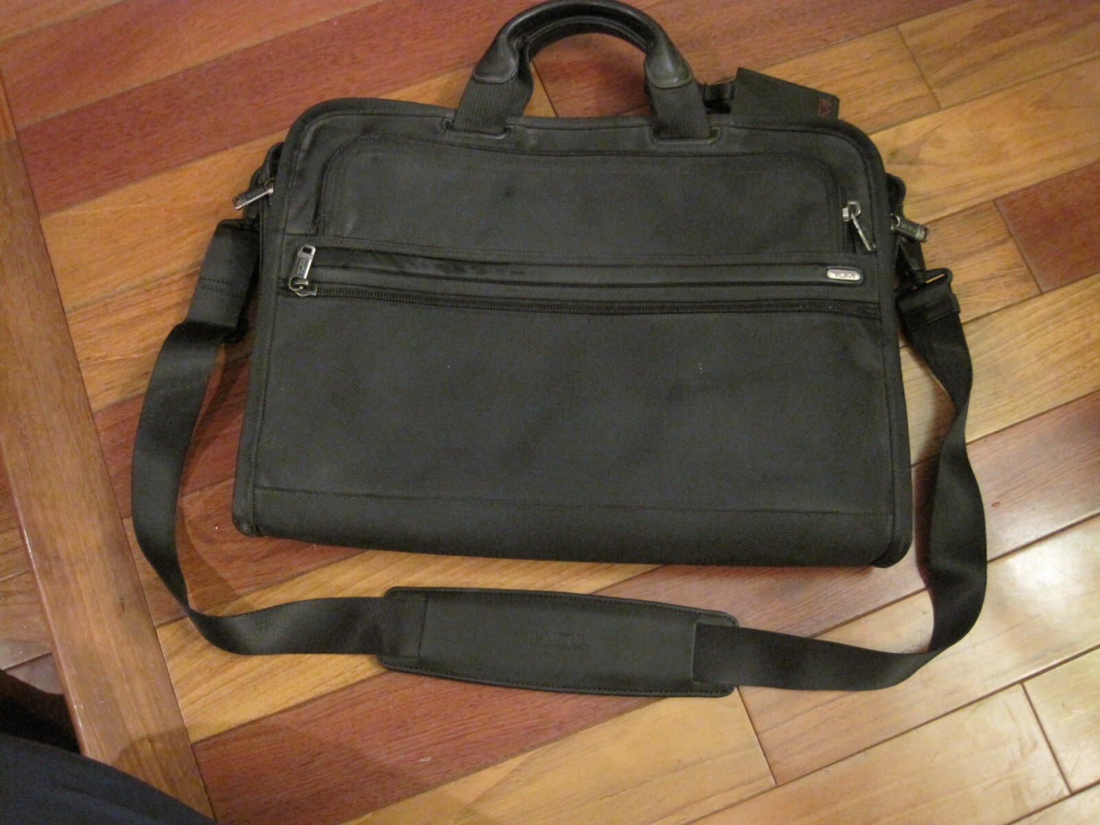 Tumi Black Ballistic Nylon Briefcase Laptop Bag Model… Gem