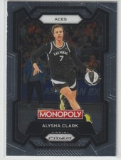 2024 WNBA Monopoly Prizm - ALYSHA CLARK - #7 - Las Vegas Aces