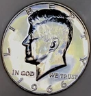 ⭐️1966 ⭐️SILVER⭐️PROOF KENNEDY⭐️EXCEPTIONAL GEMBU⭐️++⭐️RARE SPECIAL PROOF⭐️