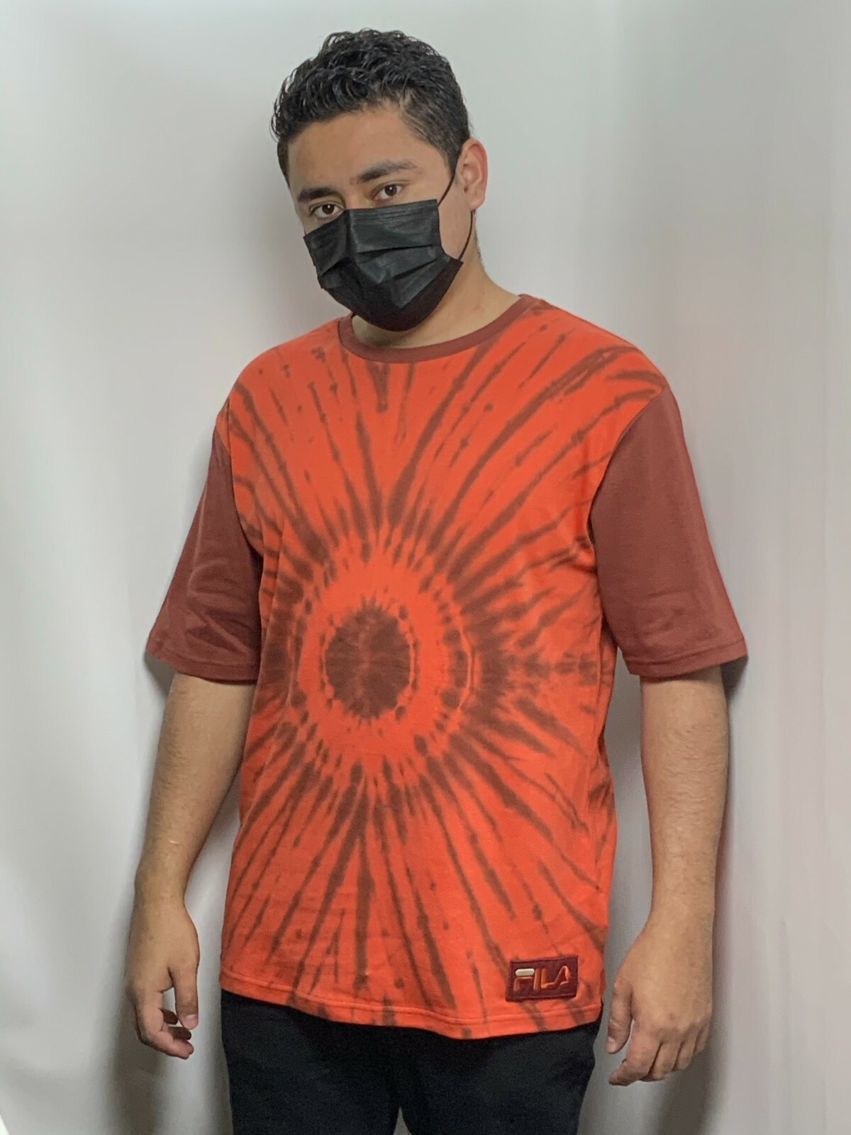 T shirt uomo Fila Rust tie dye manica corta