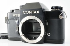  NEAR MINT Contax RTS 35mm SLR MF Film Camera Black Body From JAPAN