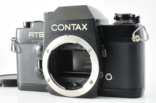 [NEAR MINT] Contax RTS 35mm SLR MF Film Camera Black Body From JAPAN