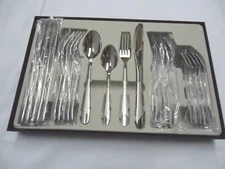 HIGH QUALITY CUTLERY SET STAINLESS FLATWARE 24-PIECES