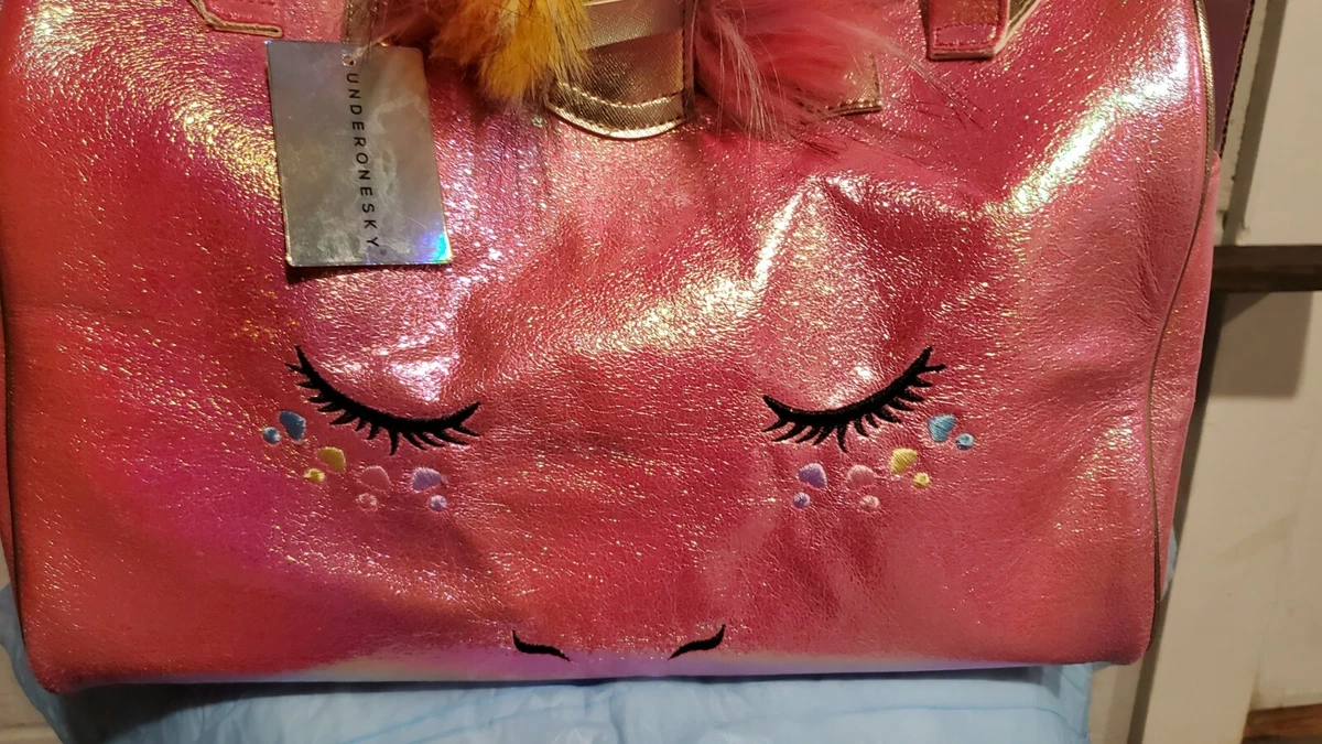 sky unicorn weekender bag