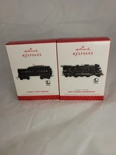 Hallmark 2013 Keepsake Ornament Lionel Steam Locomotive 2037 & Tender 1130T