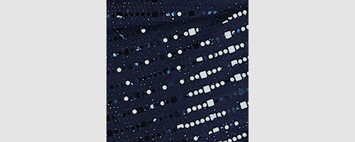 $129 R&M Richards Women's Blue Sequined Draped-Back Gown Dress Size 6 - Foto 4 di 4