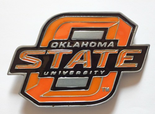 OKLAHOMA STATE COWBOYS LOGO BELT BUCKLE LICENSED NEW! - Picture 1 of 2