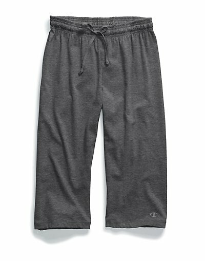champion cotton jersey capris