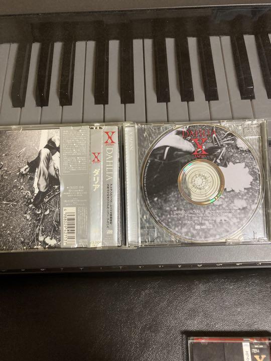 X JAPAN CD 4-disc set Retro Good Condition One-of-a-kind blue